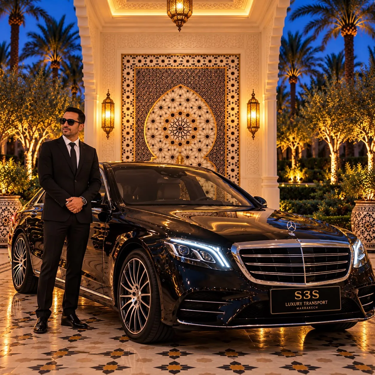 S3S chauffeur and Mercedes-Benz S-Class